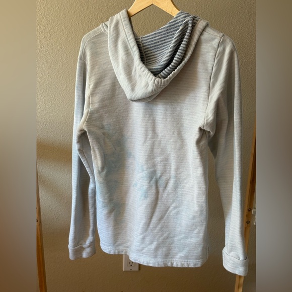 Marine Layer Blue Pullover Hoodie Men’s S Casual Beach Sweatshirt - Picture 3 of 12